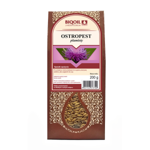 Ostropest plamisty nasiona 200 g - BIOOIL