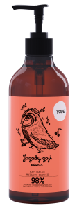 Naturalne mydło do rąk w płynie - Jagody goji i wiśnia - YOPE 