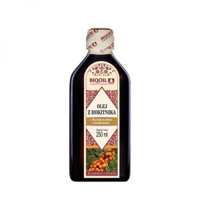 Olej z rokitnika tłoczony na zimno 250 ml - BIOOIL