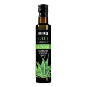 Olej konopny BIO 250 ml seria BLACK - BIOOIL