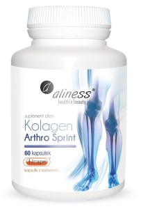 Kolagen Arthro Sprint - Wysoka przyswajalność, 60 kapsułek Licaps® - ALINESS