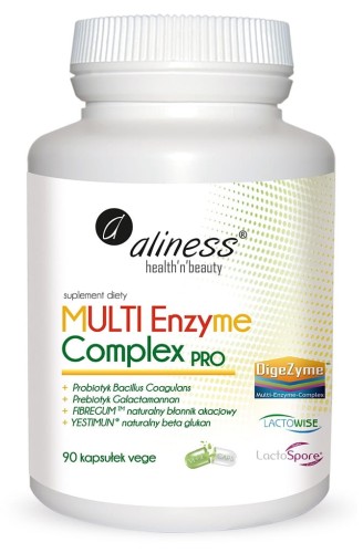 MULTI Enzyme Complex PRO - 90 kapsułek Vege  - ALINESS.jpg
