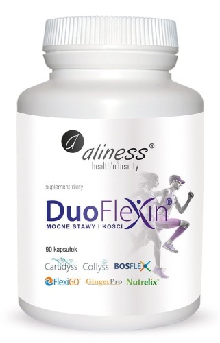 Duoflexin® 90 kapsułek, mocne stawy i kości 100% natural - 90 kapsułek Vege - ALINESS.jpg