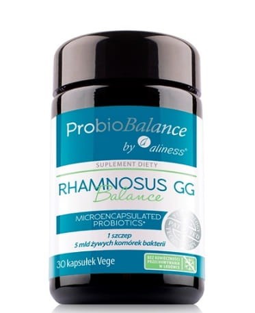 ProbioBALANCE, Rhamnosus GG Balance 5 mld. x 30 vege caps. - ALINESS.jpg