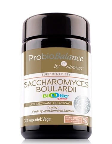 ProbioBALANCE, Saccharomyces Boualardii 5 mld 250mg x 30 vege caps. - ALINESS.jpg