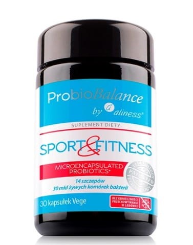 ProbioBALANCE, Sport & Fitness Balance 30 mld. - 30 kapsułek Vege - ALINESS.jpg