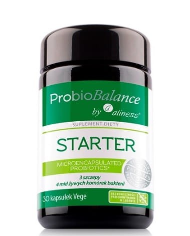 ProbioBALANCE, STARTER 4 mld. - 30 kapsułek Vege - ALINESS.jpg