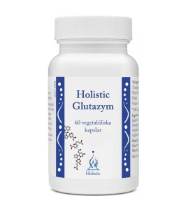 Glutazym - Suplement diety - Enzymy 60 kapsułek fermentowane Bacillus subtilis - HOLISTIC