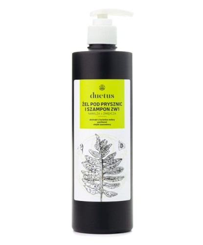 Żel pod prysznic i szampon 2w1 - O świeżym, ziołowym aromacie - DUETUS.jpg