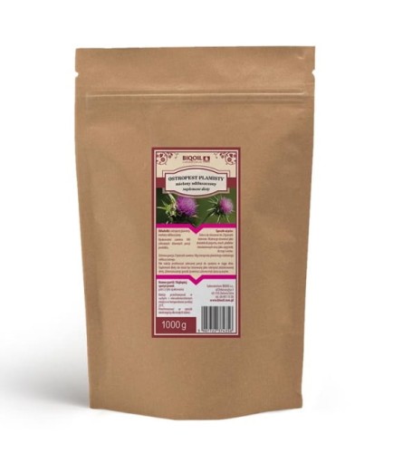 Ostropest plamisty mielony odtłuszczony 1000 g - BIOOIL.jpg