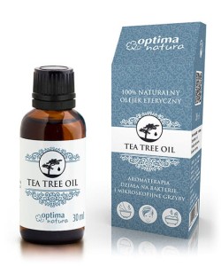 Naturalny Olejek z Drzewa Herbacianego 30ml - Skutecznie działa na niedoskonałości skóry - OPTIMA NATURA