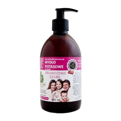 Naturalne mydło potasowe Prawdziwe szare w płynie 500 ml - Mydlarnia Powrót do Natury.jpg