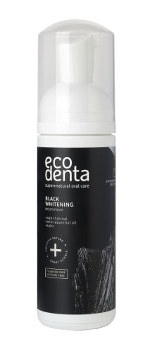 Czarna wybielająca pianka do jamy ustnej - 150ml - ECODENTA.jpg