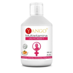 Multiwitamina dla kobiet 500ml - dla stymulacji układu hormonalnego - YANGO (NM)