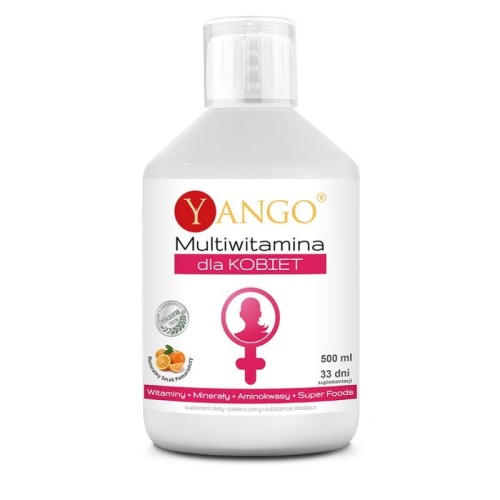 Multiwitamina dla kobiet 500ml - dla stymulacji układu hormonalnego - YANGO.jpg