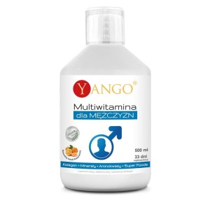 Multiwitamina dla mężczyzn 500 ml - Wzmacnia ogólną wydolność organizmu - YANGO (NM)