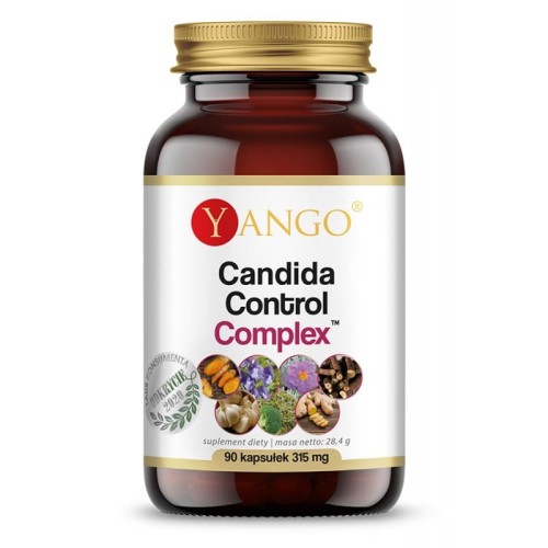 Candida Control Complex 90 kapsułek - zwiększenie odporności organizmu - YANGO.jpg