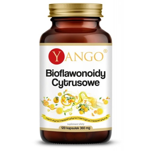 Bioflawonoidy Cytrusowe 120 kapsułek - Wspiera układ opornościowy - YANGO.jpg