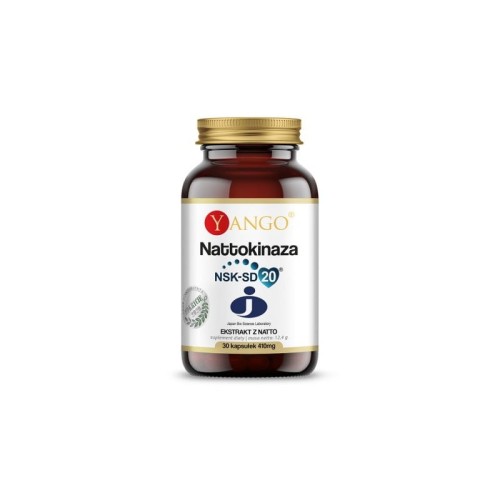 Nattokinaza, NSK-SD 20® 30 kapsułek - Naturalne wsparcie naczyń krwionośnych - YANGO.jpg
