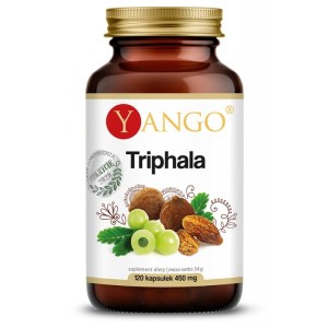 Triphala - 90 kapsułek - Wsparcie układu pokarmowego - YANGO (NM)