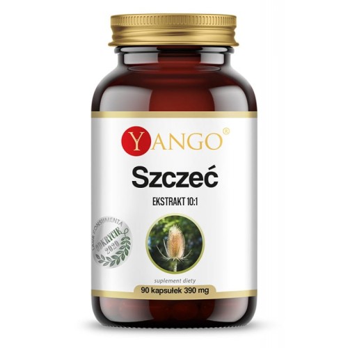 Szczeć, ekstrakt 90 kapsułek - Wspomaga układ immunologiczny oraz układ krążenia - YANGO.jpg