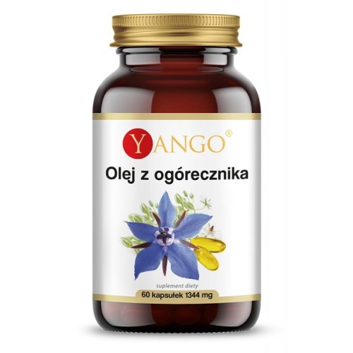 Olej z ogórecznika 60 kapsułek - Naturalne źródło kwasu gamma-linolenowego -  YANGO.jpg