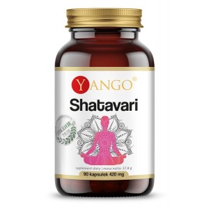Shatavari ekstrakt - Wsparcie kobiecej równowagi hormonalnej - YANGO (NM)