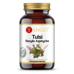 Tulsi, Bazylia Azjatycka   - Pomaga zachować optymalne zdrowie psychiczne i fizyczne - YANGO (NM)