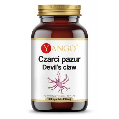 Czarci pazur - Devil's claw  90 kapsułek - Wzmacnia układ ruchowy i zdrowie stawów - YANGO.jpg