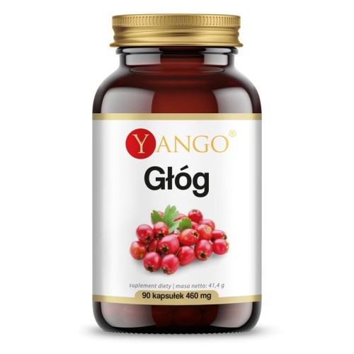 Głóg ekstrakt  90 kapsułek - Wspomagają trawienie - YANGO.jpg
