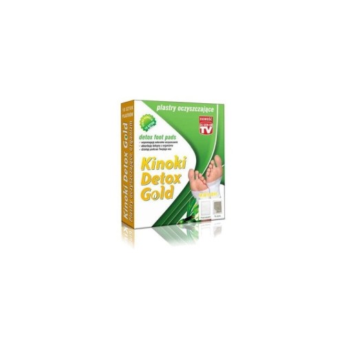 Kinoki Detox Gold Bio-Formuła 10 sztuk - Plastry oczyszczające - AURA HERBALS.jpg