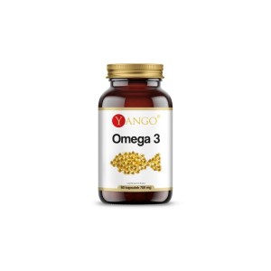 Omega 3, 500 mg 35% EPA 25% DHA -  Naturalny materiał budulcowy dla organizmu - YANGO