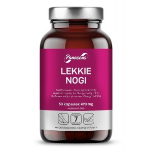 Lekkie nogi - Panaseus - Wspomaga krążenie żylne w nogach - YANGO (NM)