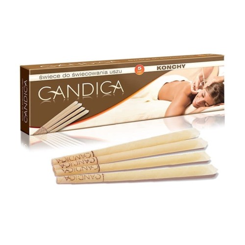 Świece do świecowania uszu Konchy 5 par - AURA HERBALS.jpg