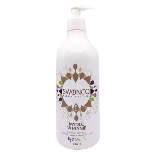 Mydło w płynie o zapachu fig & grean tea - SWONCO.jpg