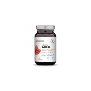 Witamina ADEK 90 kapsułek - Wspomaga wiele funkcji organizmu - AURA HERBALS