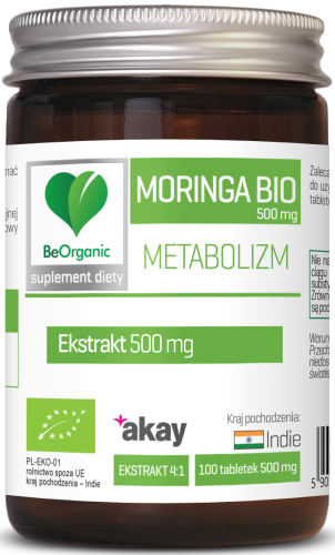 Moringa ekstrakt BIO - Pomaga utrzymać normalny poziom glukozy - BEORGANIC (NM).png