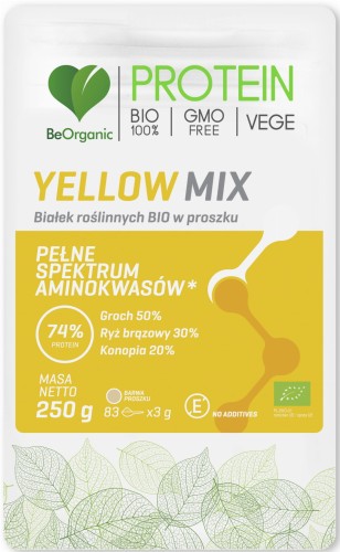 Białko roślinne Yellow Mix - Pomaga w utrzymaniu zdrowych kości - BEORGANIC (NM).jpg