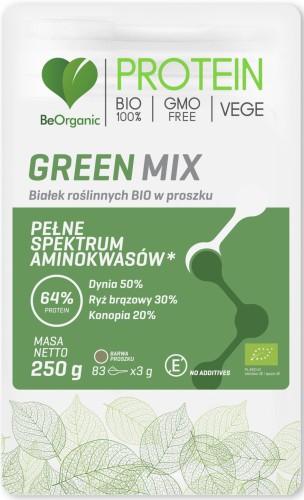 Białka roślinne Green Mix - Pomaga w utrzymaniu zdrowych kości - BEORGANIC (NM).jpg