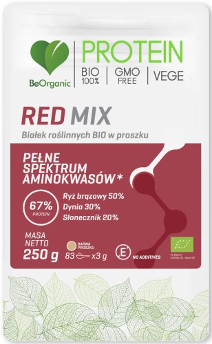 Białka roślinne Red Mix - Pomaga w utrzymaniu zdrowych kości - BEORGANIC (NM).jpg