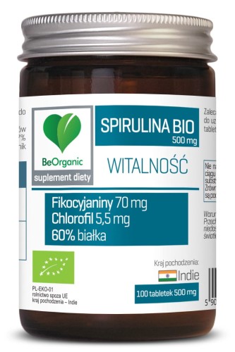Spirulina BIO - Wspiera witalność organizmu - BEORGANIC (NM).jpg
