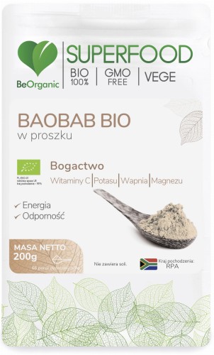 Baobab BIO w proszku - źródło witaminy C, potasu, wapnia, magnezu, błonnika pokarmowego - BEORGANIC (NM).jpg