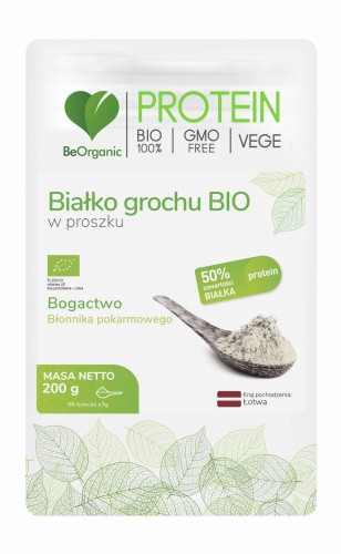 Białko grochu BIO w proszku - Źródło błonnika pokarmowego - BEORGANIC (NM).jpg