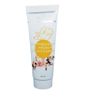 Żel mineralny z imbirem i glukozaminą w tubie 250 ml - Poprawia sprawność ruchową stawów - FARM-VIX (NM)