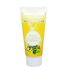 Maść z oczaru wirginijskiego w tubie 100 ml - Działa orzeźwiająco i relaksująco - FARM-VIX (NM)