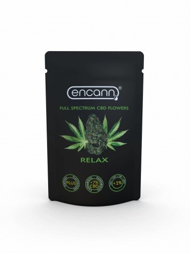 Susz konopny Full Spectrum Relax 1 g - Do relaksującej aromaterapii - ENCANN (NM).jpg