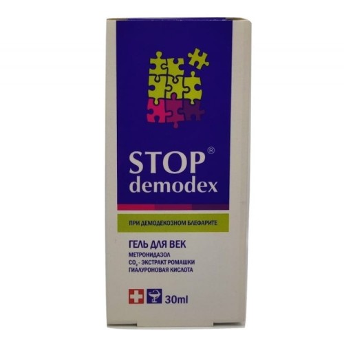 Żel do powiek - Silne działanie przeciwzapalne - Stop Demodex - Biosfera (NM).jpg