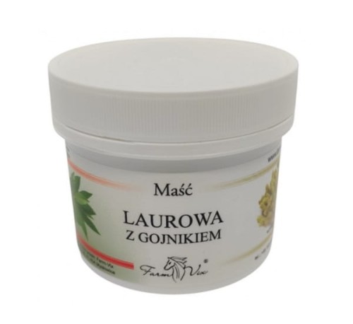 Maść laurowa z gojnikiem 150 ml - Przy dyskomforcie ruchowym stawów i kręgosłupa - FARM-VIX (NM).jpg