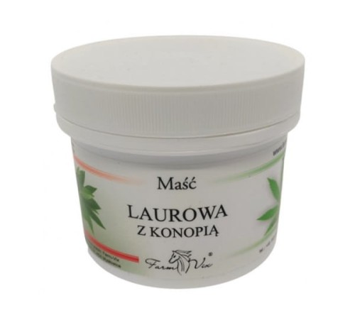 Maść laurowa z konopią 150 ml - Dla osób z problemami skórnymi - FARM-VIX (NM).jpg