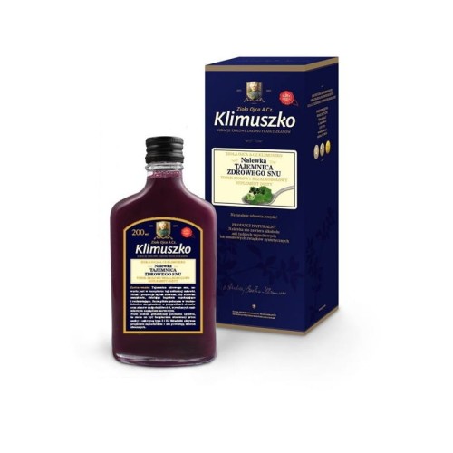Nalewka wspierająca wyciszenie i prawidłowy sen 200 ml - Działa uspokajająco i rozluźniająco - OJCIEC KLIMUSZKO (NM).jpg